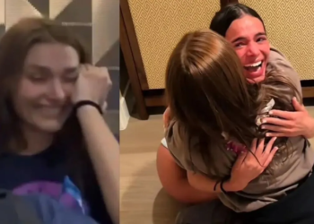 Sasha chora ao ver Bruna Marquezine em ‘Besouro Azul’: ‘Minha irmã’