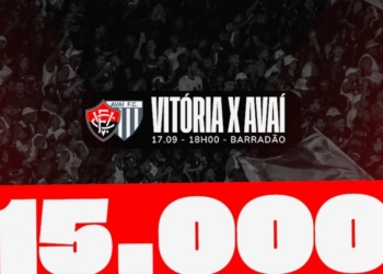 Mais de 15 mil torcedores garantidos para Vitória x Avaí