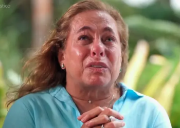 Cissa Guimarães chora ao saber da prisão dos envolvidos na morte do filho