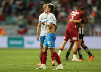 Para Biel, Bahia fez jogo “muito abaixo” na derrota para o Santos