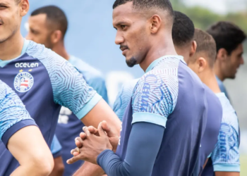 Com tático e finalizações, Bahia termina preparação para enfrentar o Cruzeiro