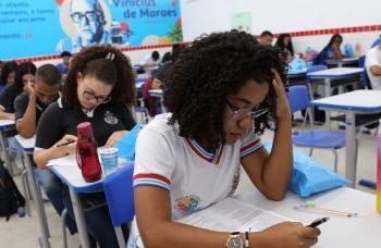 Bahia alcança 85% de participação dos estudantes nas provas do Saeb