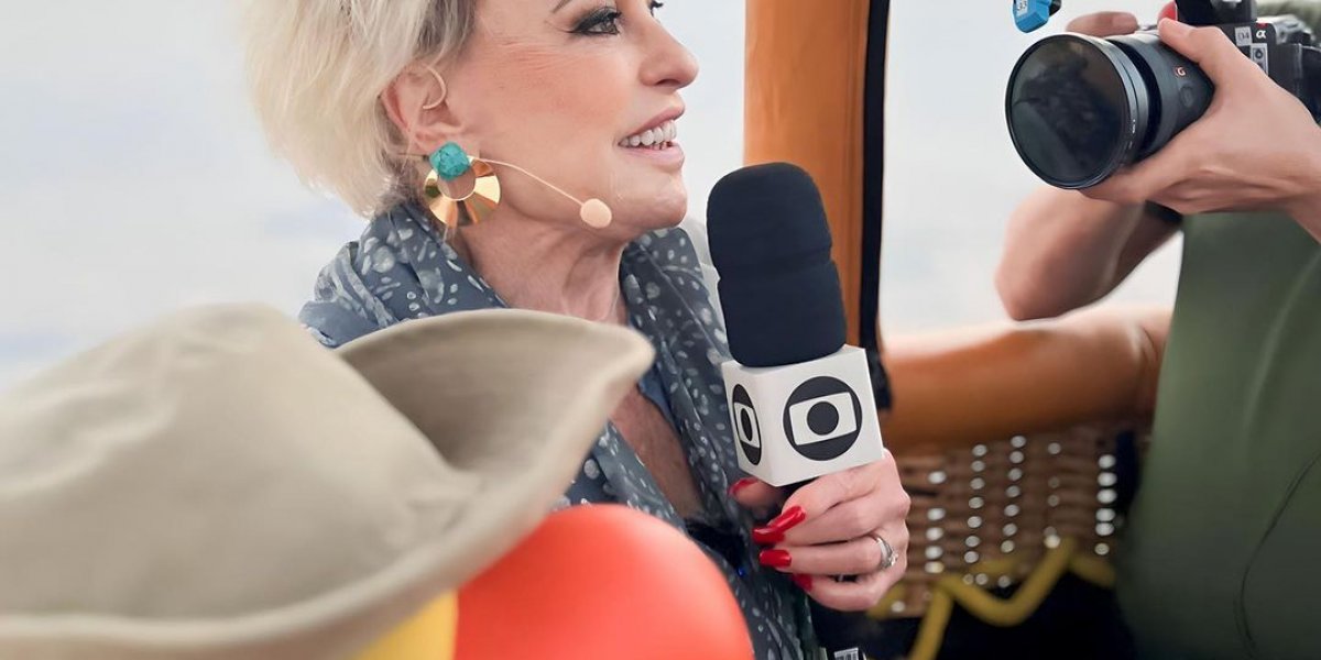 Em Dubai, Ana Maria Braga sofre queda de balão de ar quente