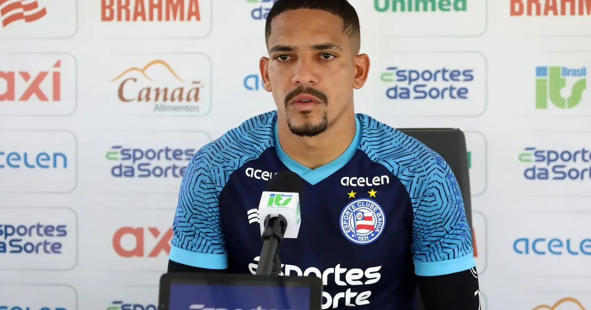Gilberto crê em permanência do Bahia na Série A e diz: “Não vim aqui brigar contra o rebaixamento”