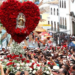 Devotos celebram dia de Santa Bárbara no Centro Histórico de Salvador