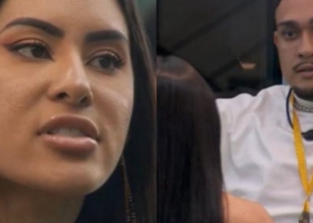 “Fofoqueiro e manipulador”, dispara Isabelle para MC Bin Laden em briga no BBB
