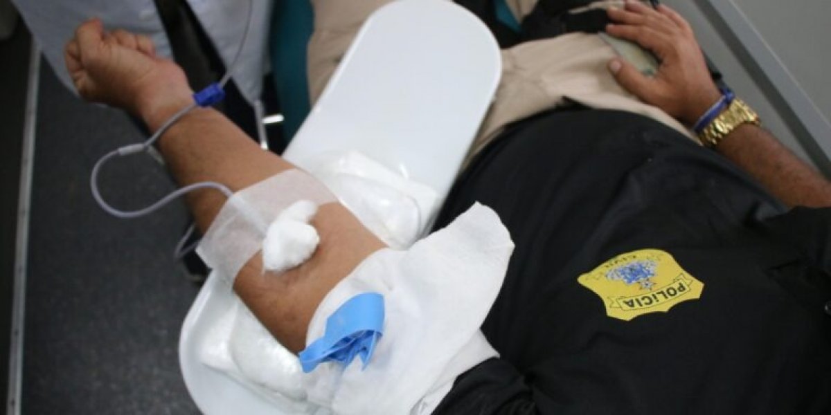 Polícia Civil e Salvador Shopping se unem para doação de sangue ao Hemoba