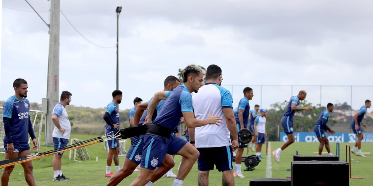 Bahia finaliza preparação para estreia na Copa do Brasil