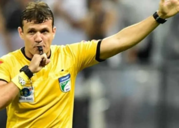 CRB x Bahia: Caio Max Augusto Vieira apita jogo em Maceió