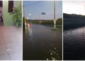 Nível do mar sobe e casas são tomadas em Salvador e no Recôncavo