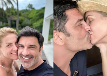 Ana Hickmann avalia relacionamento com Edu Guedes: ‘A minha vida melhorou mil por cento’