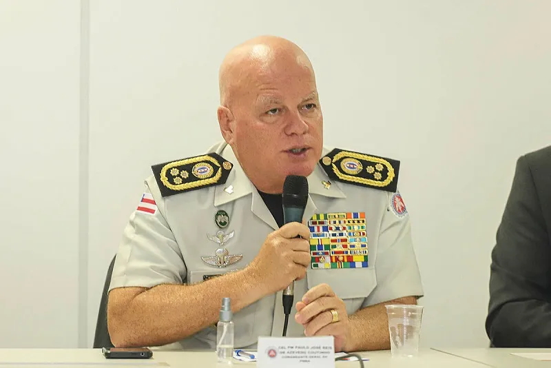 Comandante geral da PM critica soltura de homem que pulou de ferry