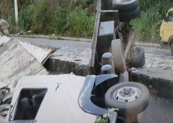 Acidente envolvendo um caminhão deixa um morto e dois feridos em Salvador