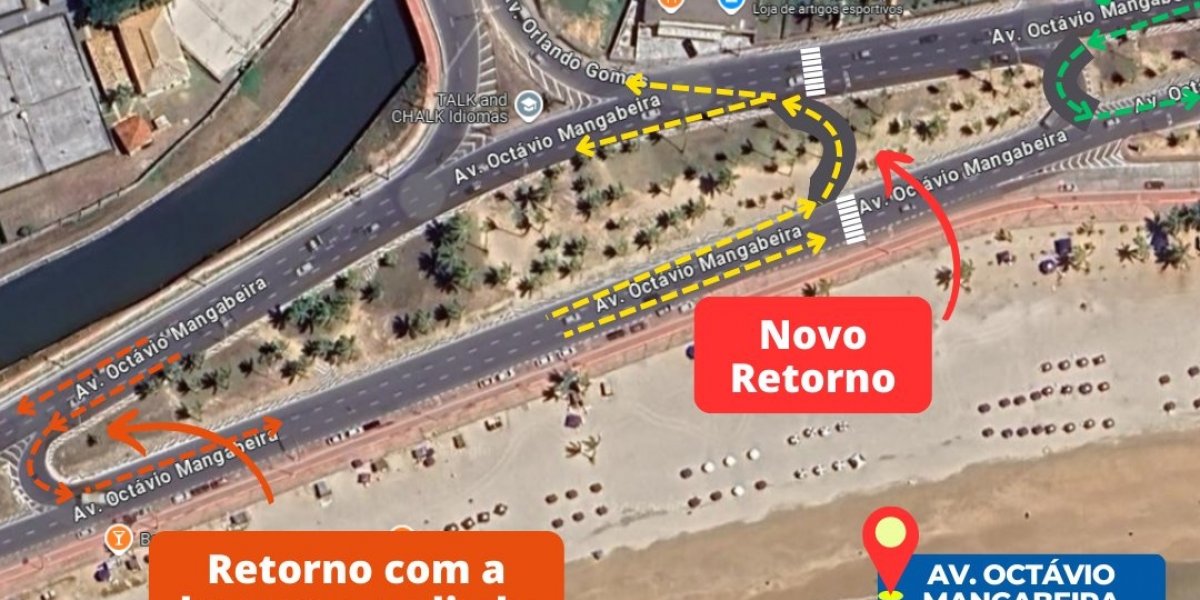 Acesso entre Av. Orlando Gomes e Av. Octávio Mangabeira será aberto nesta quinta