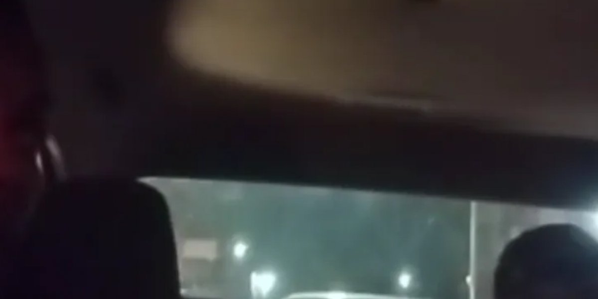 Tentativa de assalto a motorista de aplicativo é flagada por câmera