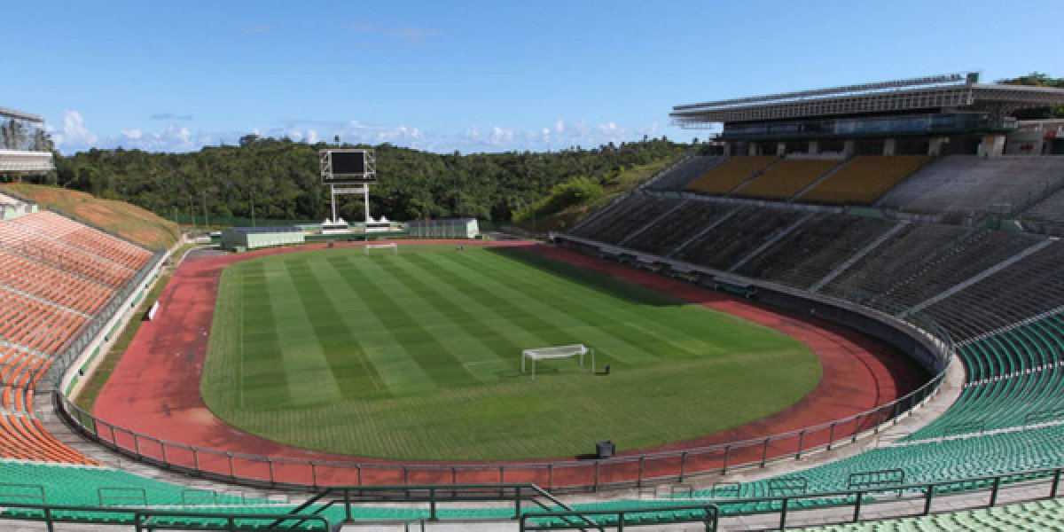Estádio de Pituaçu terá uso do gramado suspenso