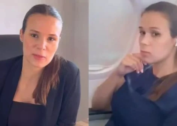 Mulher que recusou troca de assento no avião transforma polêmica em faturamento: “R$ 30 mil por publi”