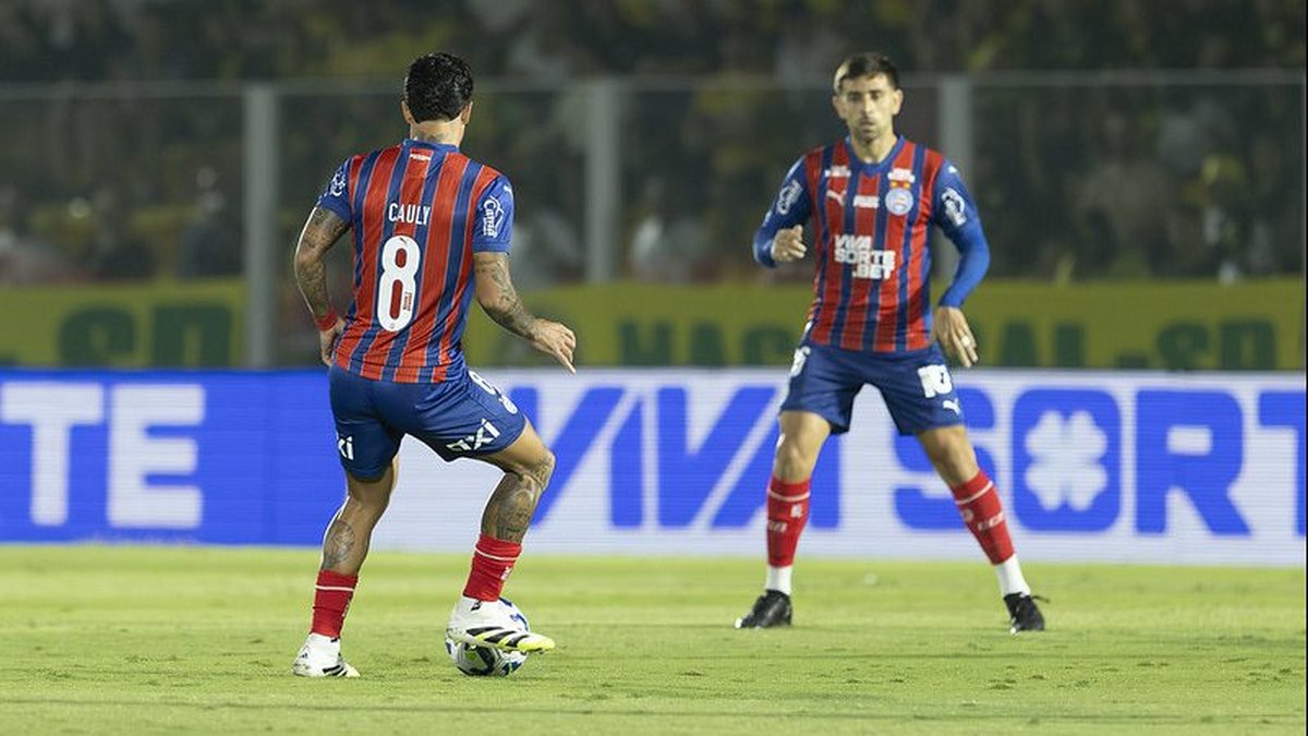 Bahia encara o Confiança em busca do penta na Copa do Nordeste; prováveis escalações e onde assistir