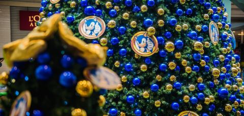 Shopping de Salvador lança Natal temático inspirado no Sonic