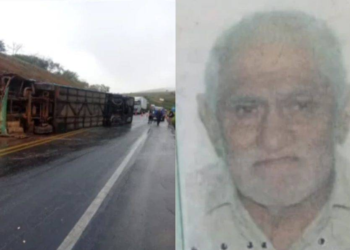Tombamento de ônibus na BR-116 mata idoso e deixa ao menos 11 feridos na Bahia