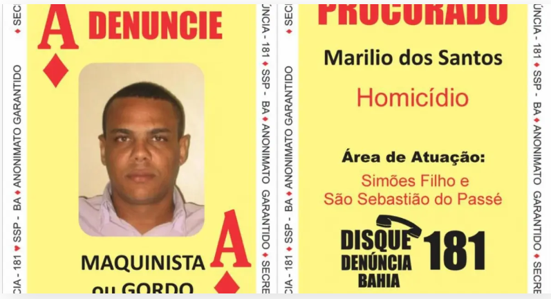 Autor do assassinato de Mãe Bernadete, Ás de Ouros do baralho do crime morre em confronto com o Bope em Catu