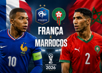 França e Marrocos fazem duelo decisivo por vaga na semifinal da Copa do Mundo
